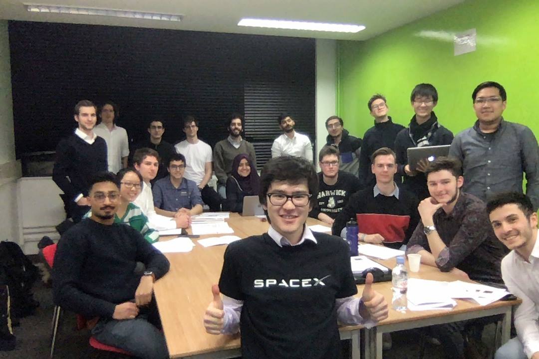 Warwick Hyperloop team at SpaceX Hyperloop competition